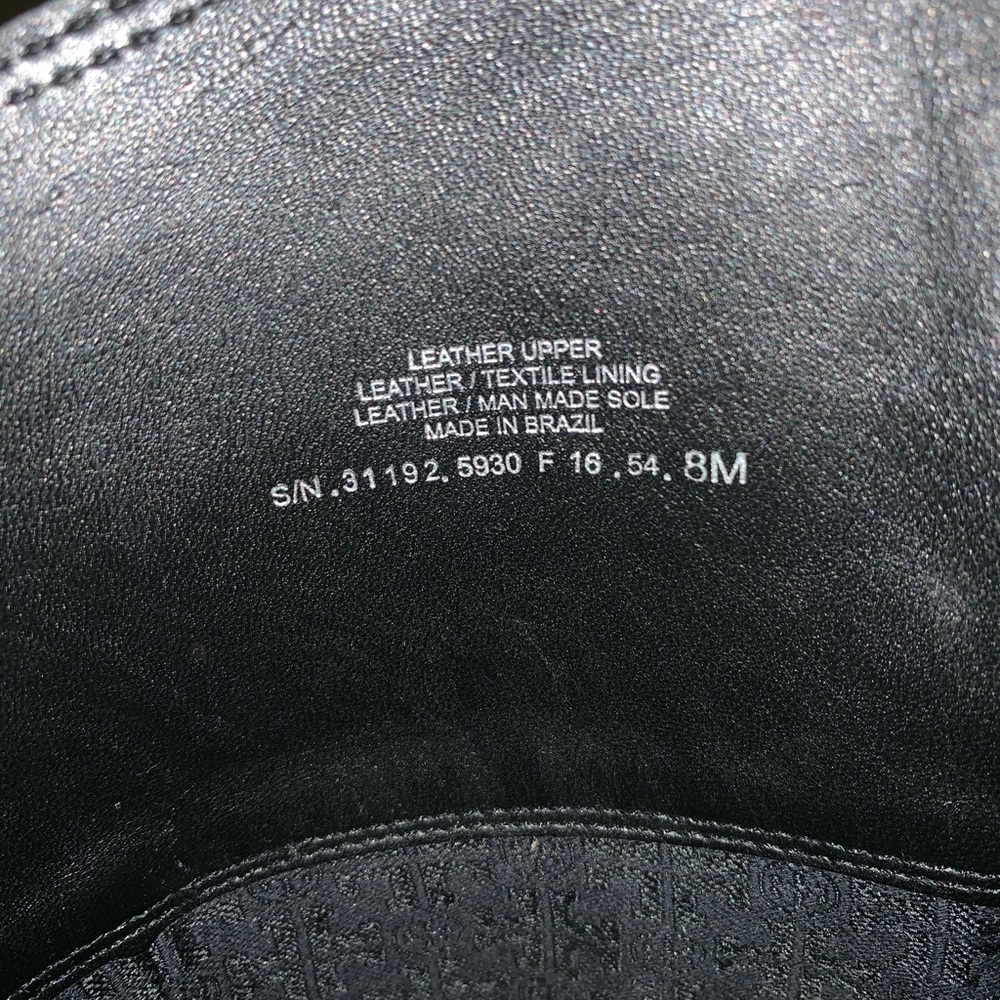 Tory Burch Jolie Black Leather Riding Boots.Size 8 - Picture 2 of 4